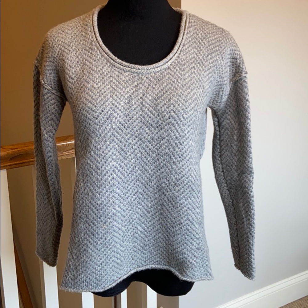 James Perse Cozy gray sweater Sz 1 (S)
